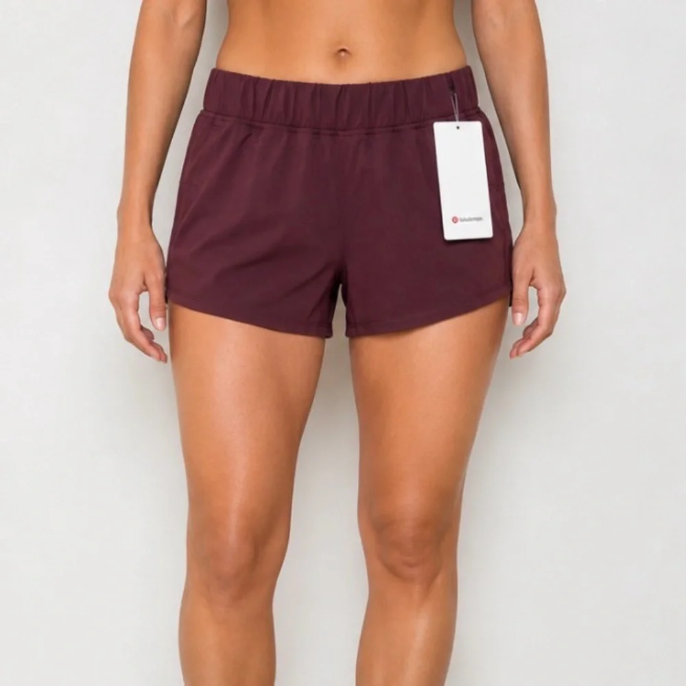 lululemon athletica Women’s Plum Athletic Shorts